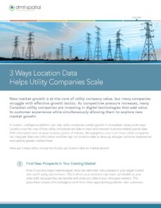 Checklist - Utility 3 Ways Location Data Helps Utility Companies Scale 3 Ways Location Data Helps Utility Companies Scale