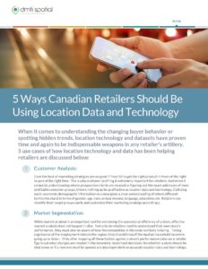 5 Ways Retailers are using Location technology & Data